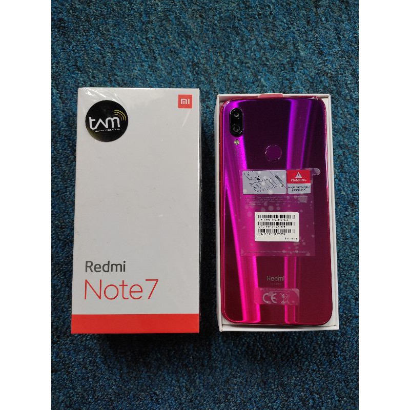 Xiaomi Redmi Note 7 4/64 GB Merah Resmi TAM Second
