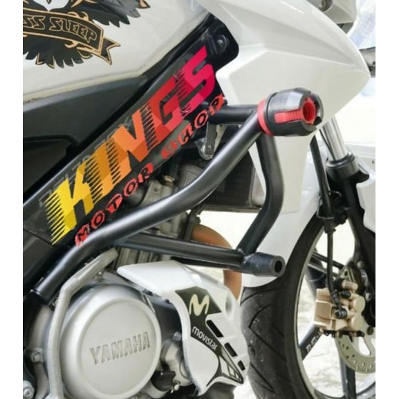 Crashbar Frame Slider Tubular Yamaha Vixion Old Vixion Lama kings-m0 Ayo Beli