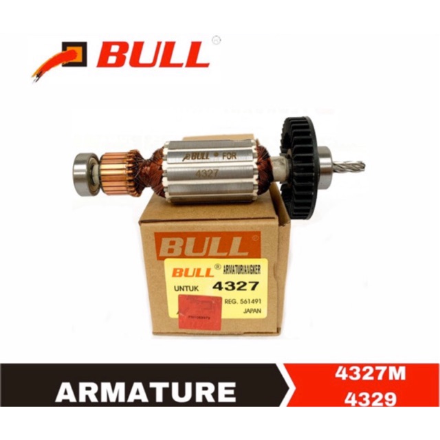 Armature Mesin Jigsaw angker Makita 4327 m4329 BULL jigsaw makita 4327 M potong graji kayu triplek