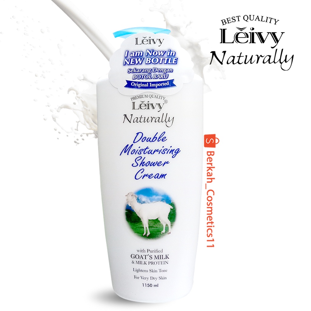 Leive Shower Cream Goat Milk Pump 1150ml