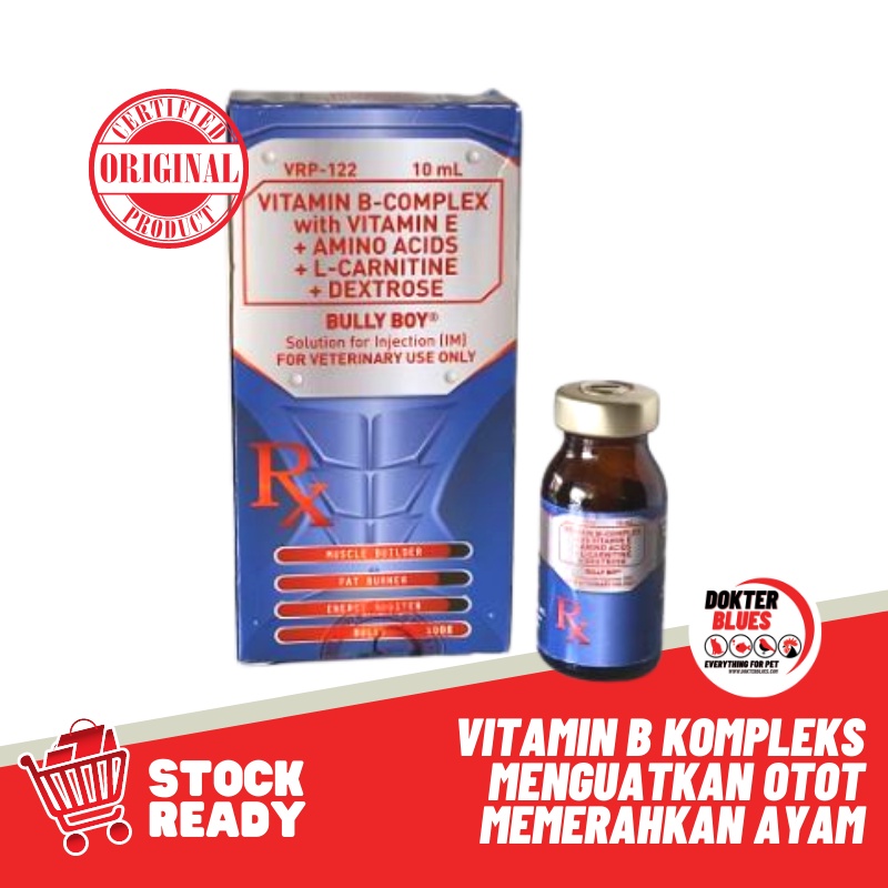 Vitamin Ayam Phillipines BULLY BOY Multivitamin Obat Doping Ayam | 10ml