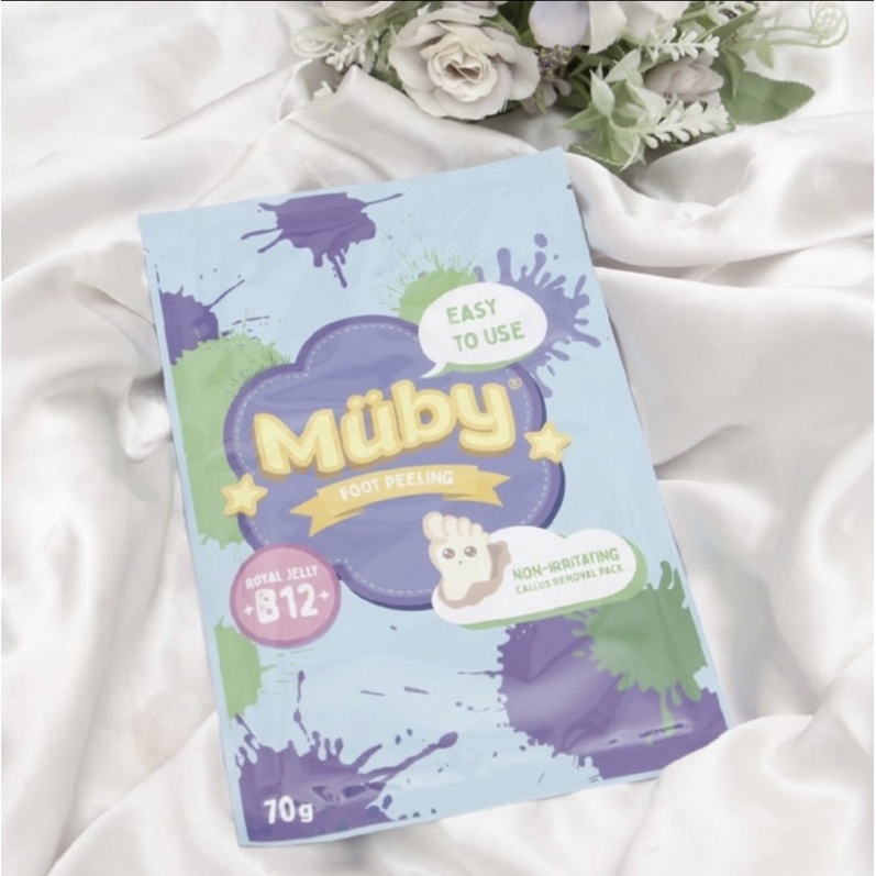 Muby Foot Mask/Masker Kaki/FootPeeling