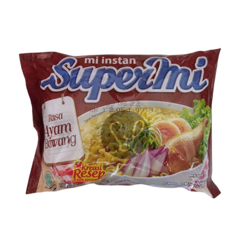 Supermie Mie Instant All Varian Tanpa Pengawet