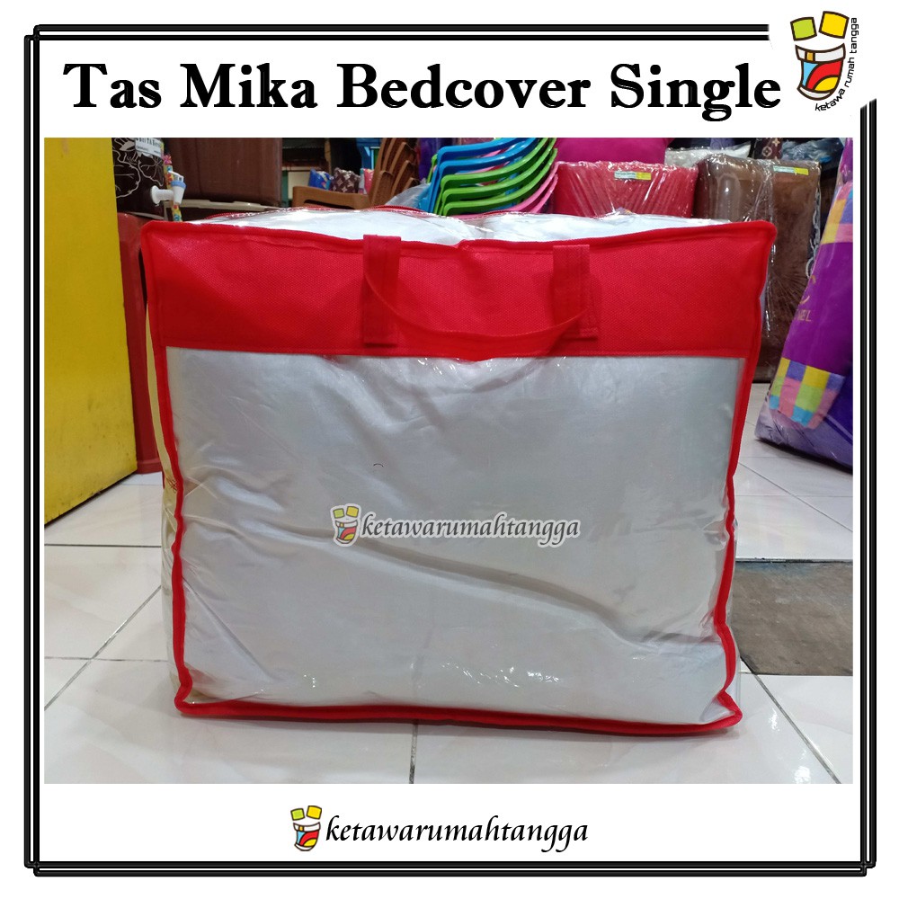 TAS BEDCOVER SINGLE SIZE | TAS MIKA BEDCOVER | TAS MIKA MULTIFUNGSI | TAS MIKA MURAH | TAS SELIMUT |