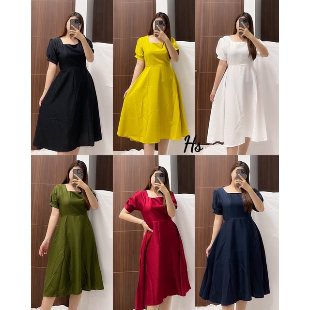 NEW DRESS LORRA/DRESS WANITA BY HS