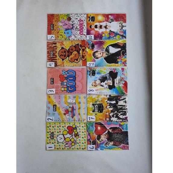 

Diskon D0V74 LOOSE LEAF KARAKTER BTS DAN BT 21 - KERTAS ISI FILE A5 D0V