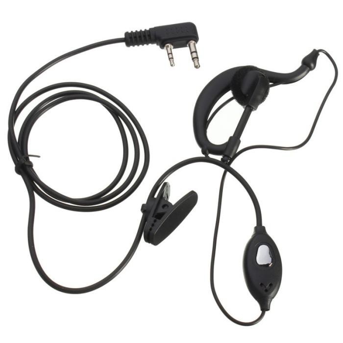 

PROMO - Headset Earphone untuk Walkie Talkie - K0459 - Black