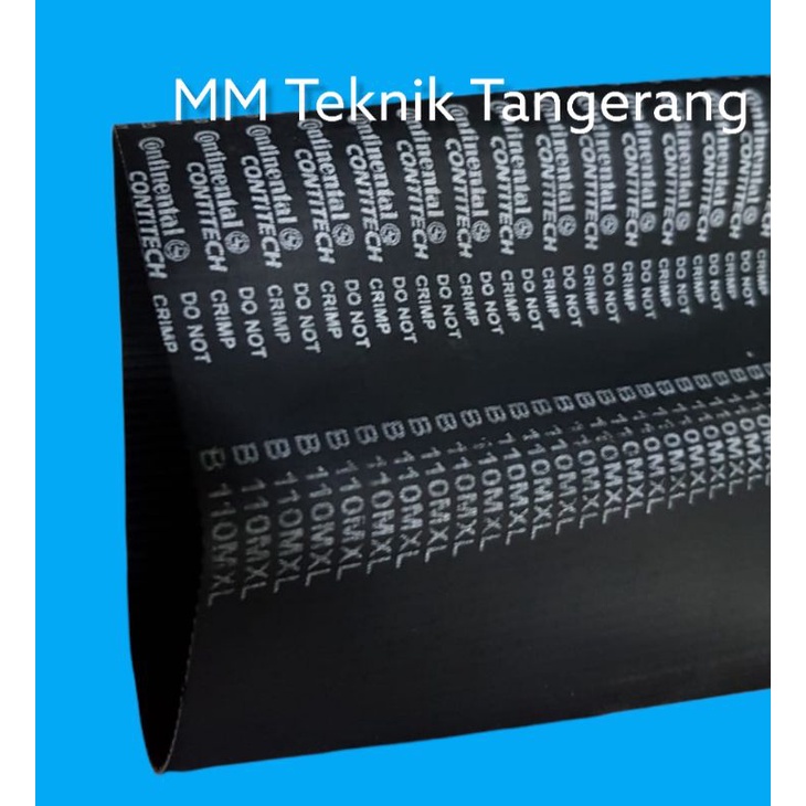 Timing belt B 110 MXL lebar 9 mm Tali Sabuk penggerak dinamo