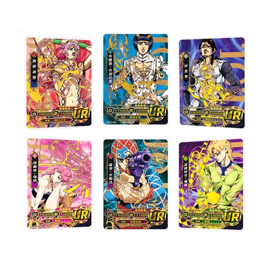 [Elegan] Jojo Bizarre Adventure Mainan Meja Anime Jepang Untuk Anak Kartu Langka