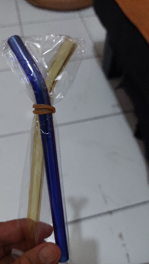 Sedotan Kaca 20cm Glass Straw Environmental Friendly Straw Reusable Straw Ecofriendly Straw Reusable