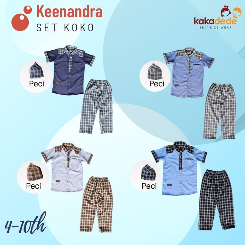 Set Koko Setelan Terbaru set keenandra by kakadede