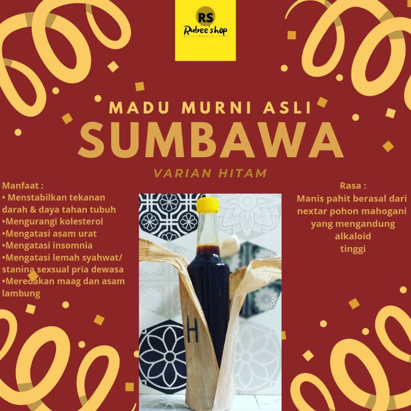 

MADU MURNI ASLI SUMBAWA HITAM
