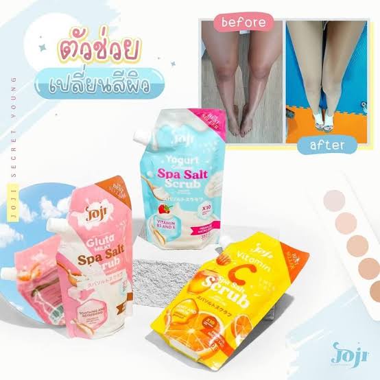 JOJI SILKY SALT SCRUB ( BEST SELLER THAILAND )