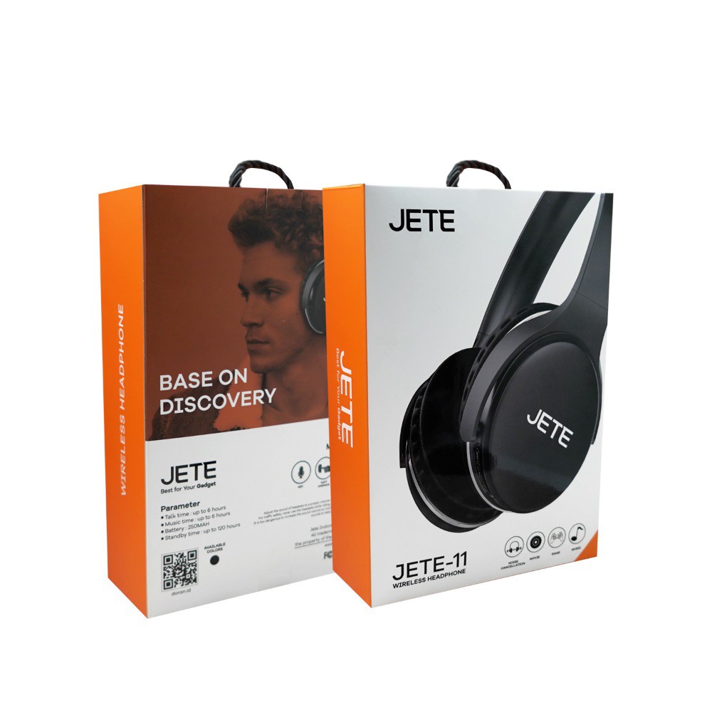 Headset Bluetooth Headphone Bluetooth JETE 11