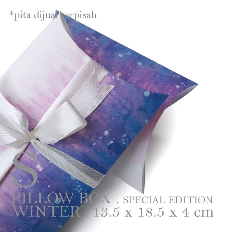 

PILLOW BOX kemasan hampers | box hampers | Kotak Kado