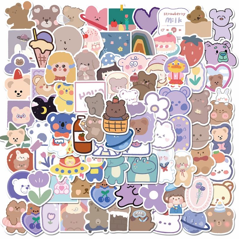 

[CLINO] 10 PCS STIKER MOTIF KARTUN TAHAN AIR UNTUK HP/LAPTOP/BOTOL