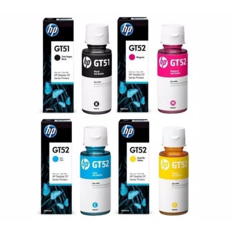 TINTA HP GT 51& GT 52 ORIGINAL 415 310 315 115