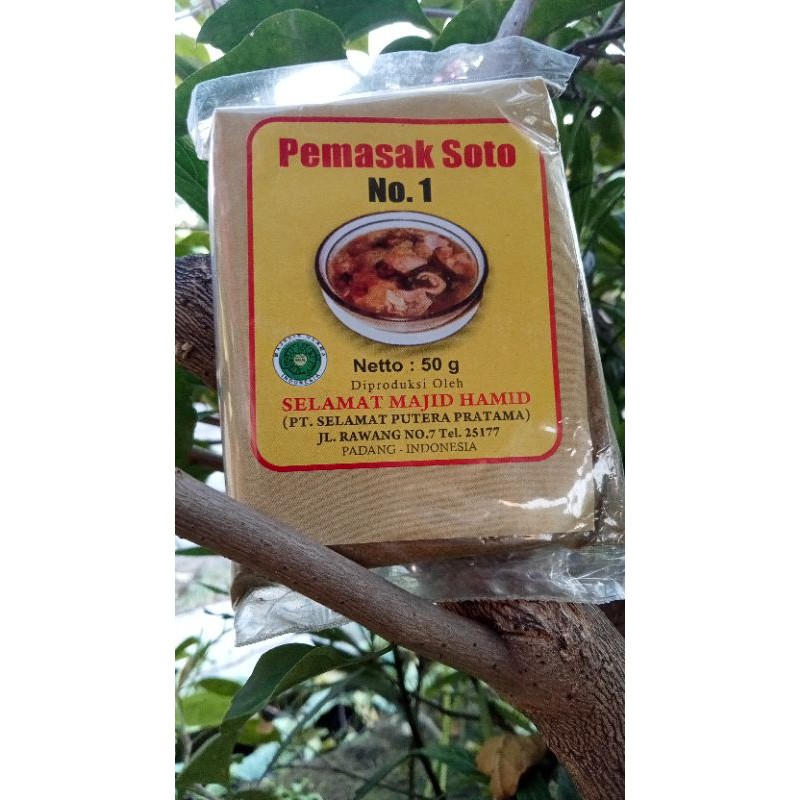 

Bumbu Masak Soto Padang Selamat/50gr
