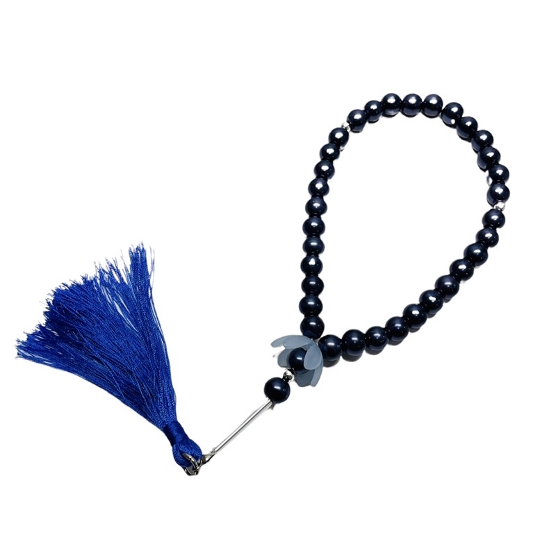 TASBIH MUTIARA 33 BUTIR BUNGA TASSEL SERIES