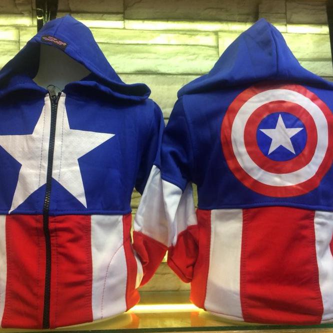 Tnuw Jaket Anak Captain America Xxl Ona9