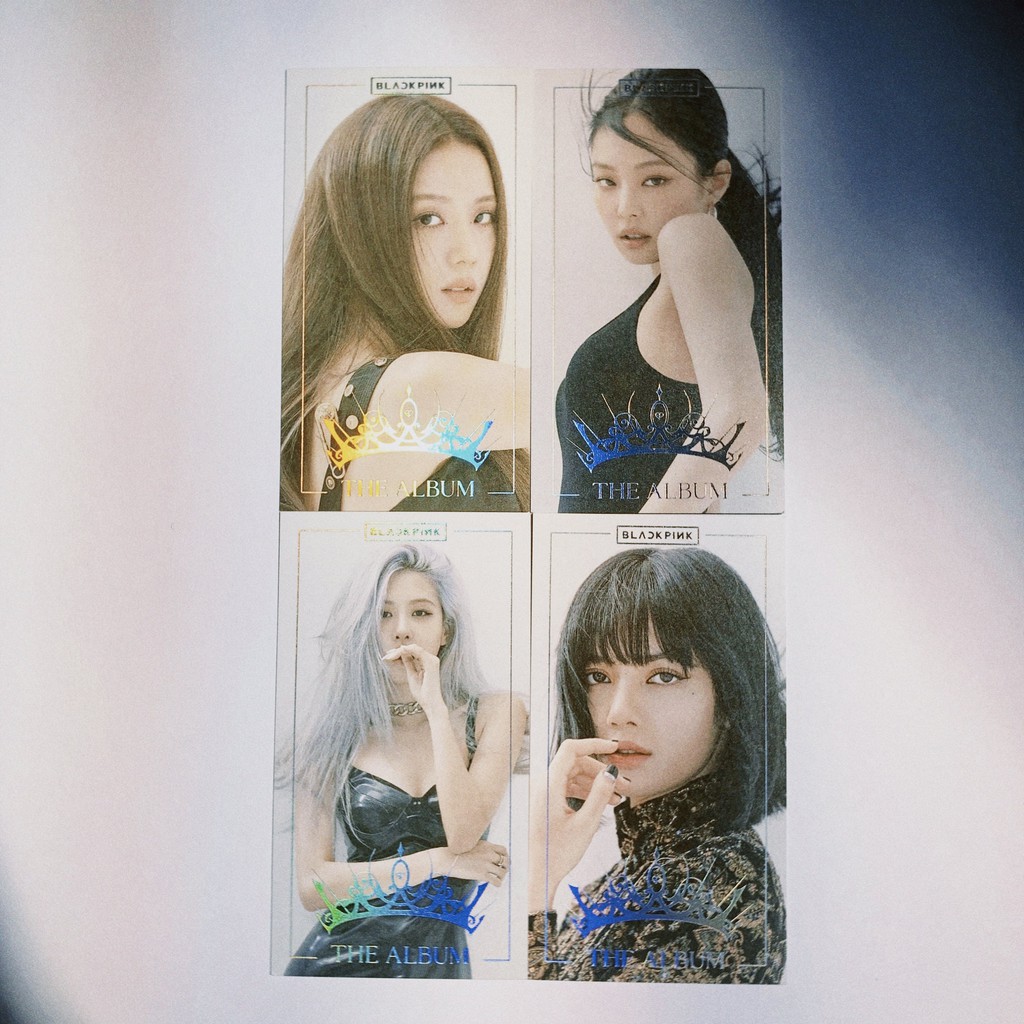 BLACKPINK THE ALBUM - YG SELECT YGS LIMITED PRE-ORDER BENEFIT PHOTOCARD JISOO JENNIE ROSÉ LISA