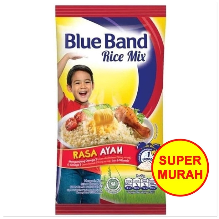 

Blue Band Rice Mix Chicken Margarin Mentega Rasa Ayam 45 Gr | gram