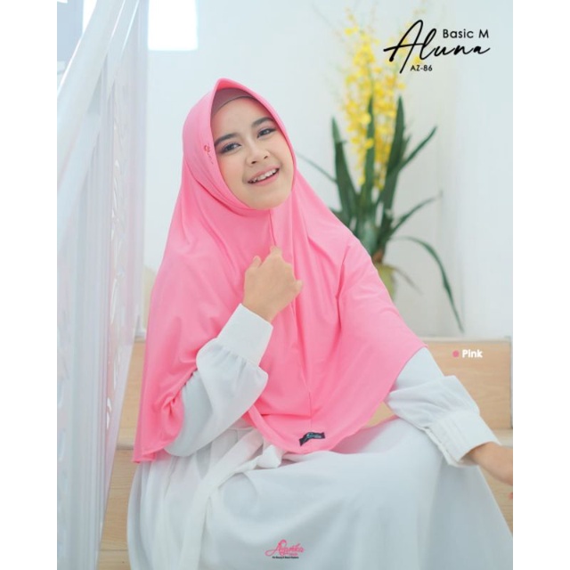 #HIJABMURAH BERGO ALUNA BY AZAMKA HIJAB SIMPLE MURAH TERBARU POLOS KERUDUNG SEKOLAH ANAK SMP SMA