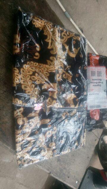 Batik Cople Keluarga  Sogan 2518 // Cc (jumbo Rih). (panjang Sekawan Darul).
