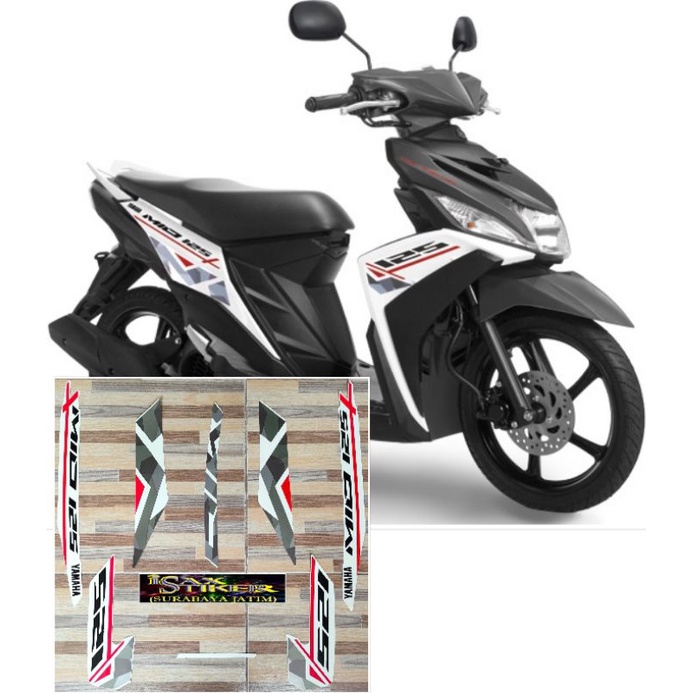 striping original Yamaha Mio M3 tahun 2016