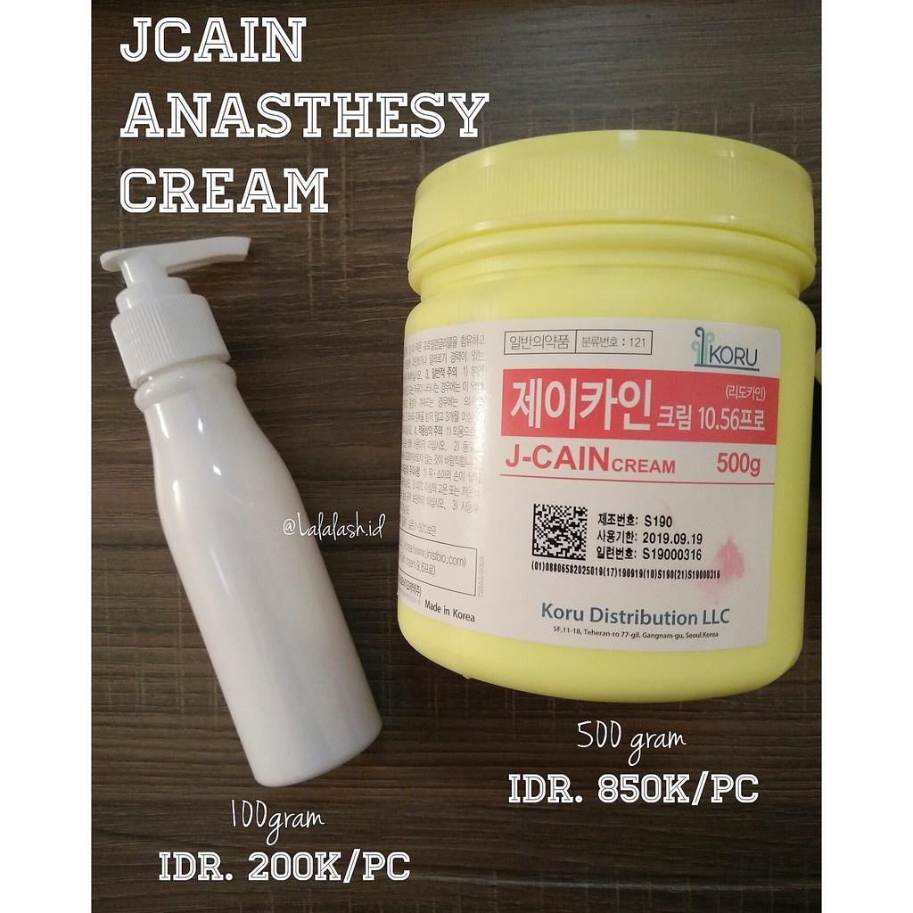 Jcain anasthesy cream 100g