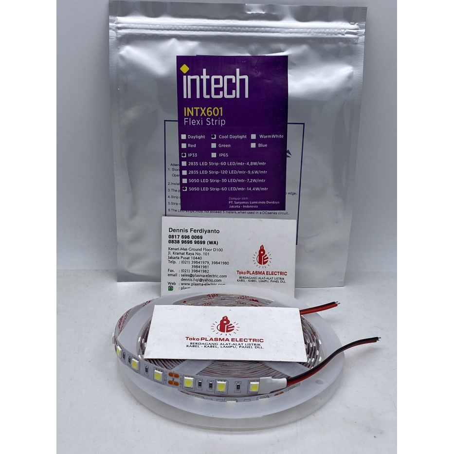 LED STRIP NON GEL MATA BESAR 14,5W 14,5 W 14,5WATT 14,5 WATT INTECH
