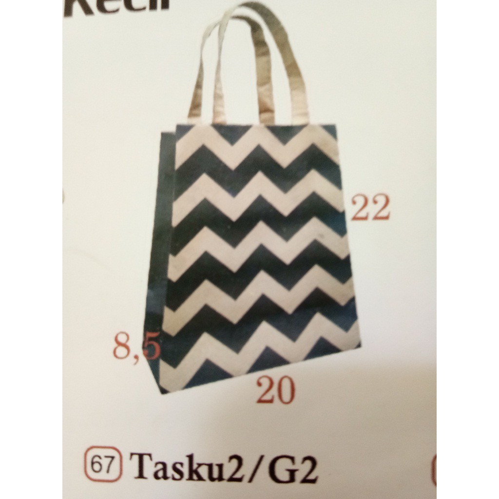 

PAPER BAG TASKU (67) ISI 12 PCS uk (22x20x8,5)cm