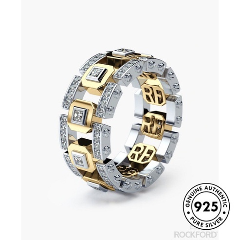 Cincin Kepribadian Kreatif Bahan S925 Sterling Silver