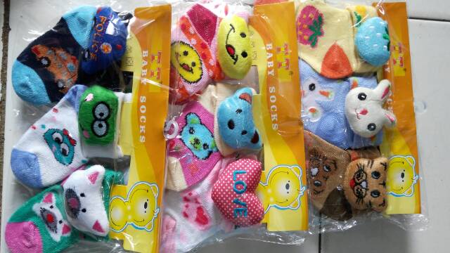 Kaos Kaki Bayi Boneka Murah
