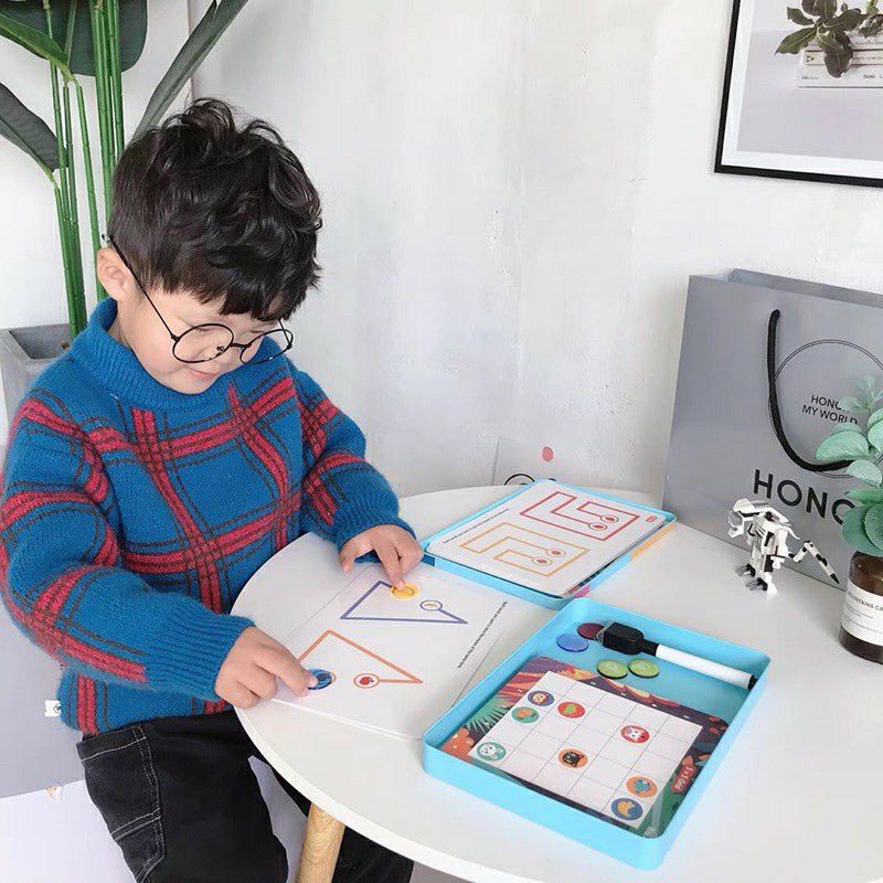 saalin finger mazes left right brain exercises mainan edukasi anak