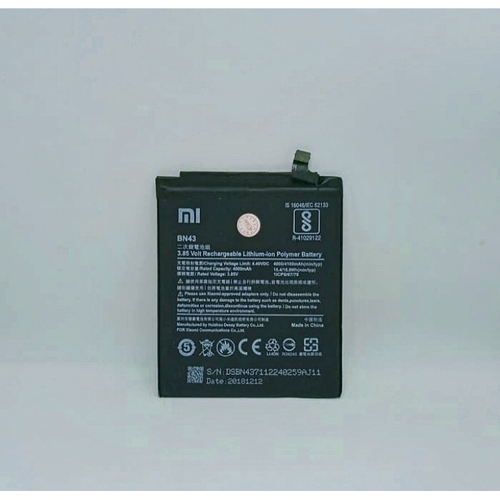 (NC) Baterai Batre Battery  Xiaomi Redmi  Note 4X Bn43