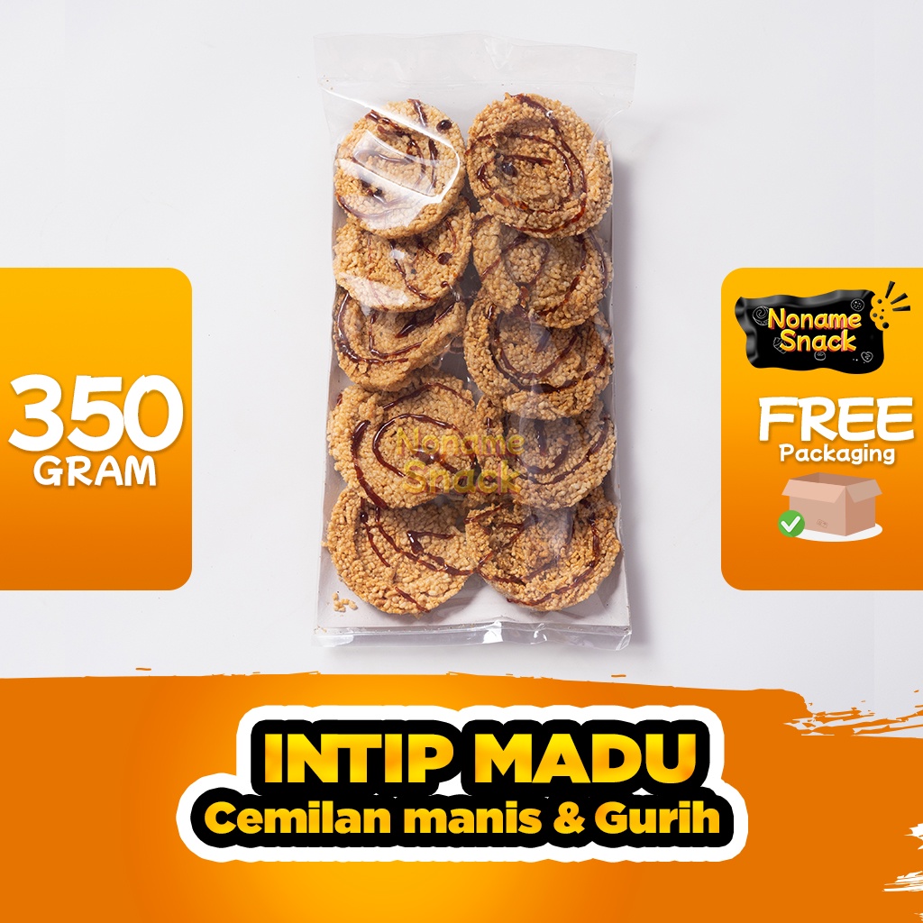 NoName Snack - Intip Madu Keripik Grosir 350Gr - Tanpa Label
