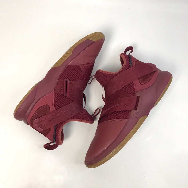 Nike lebron soldier 12 Maroon sepatu basket second