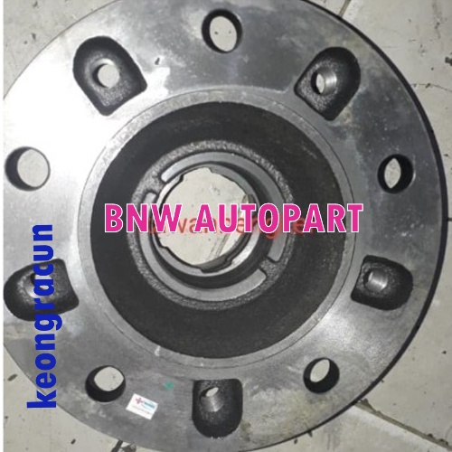 Nap roda depan/Hub front.Type bagus.HT125/130 DYNA/DUTRO