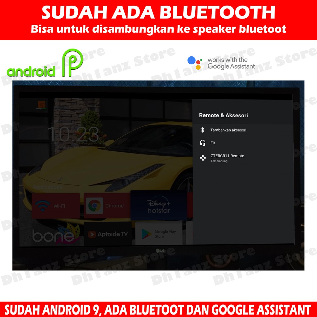 Android tv box Smart Tv android 10 ada playstore