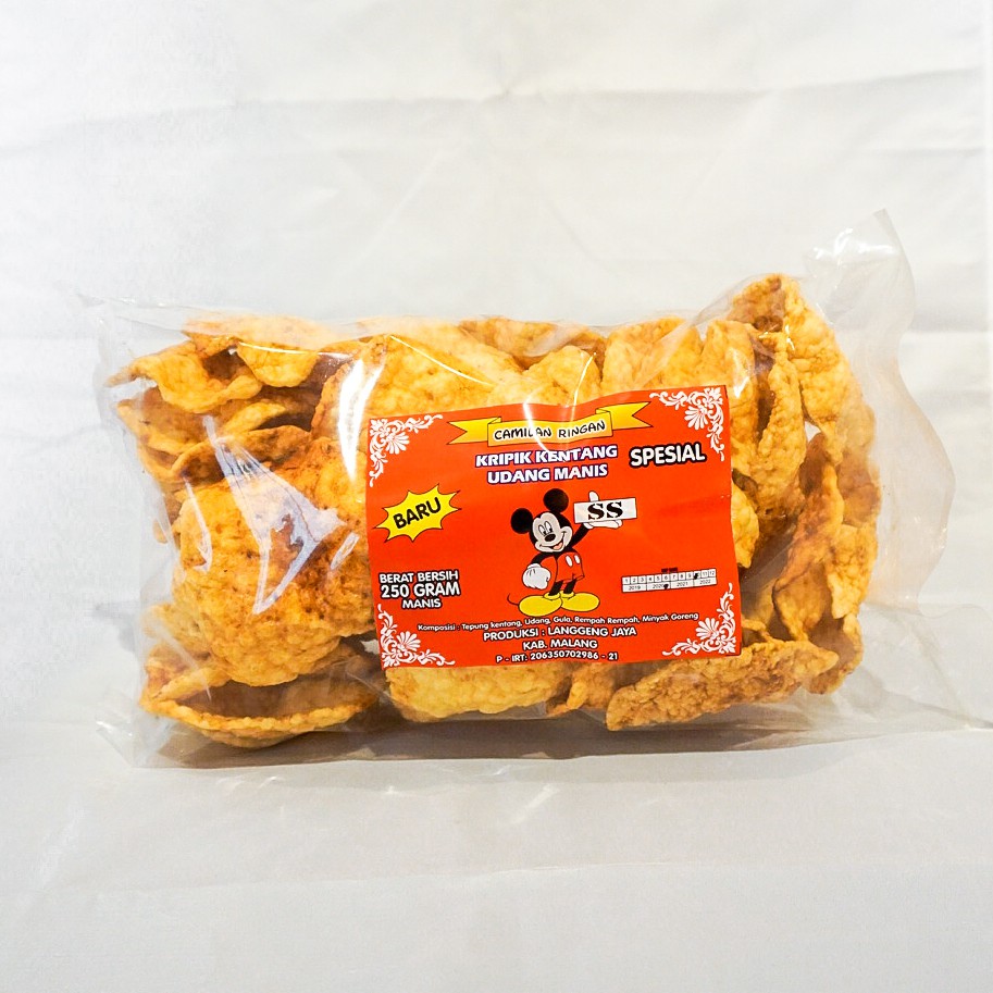 

Keripik Kentang Udang Manis SS