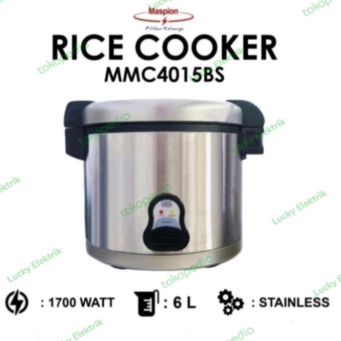 Maspion mmc 4015 bs/Magic com jumbo 5 liter rice cooker