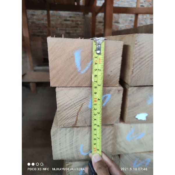 Beam Balok Kaso Kayu Bengkirai Super Murah 8 x 12