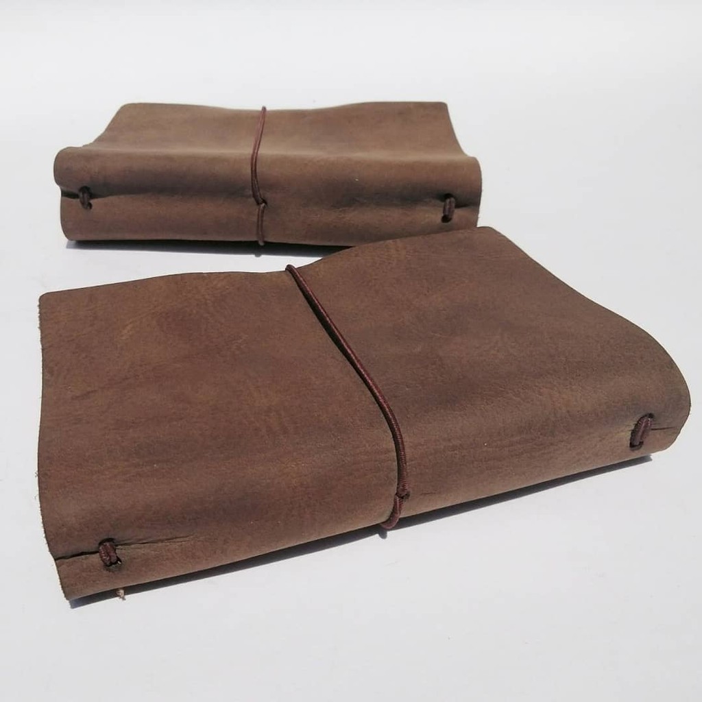 Jurnal Kulit Tipe Basic Warna Coklat 02 | Shopee Indonesia