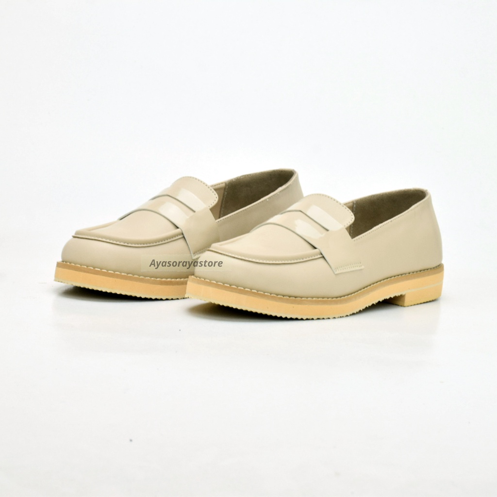 XIMA Loafers Loafer Wanita Classic Model Casual Semi Formal Ringan Dan Nyaman Ukuran Besar Jumbo Big Size 36-44