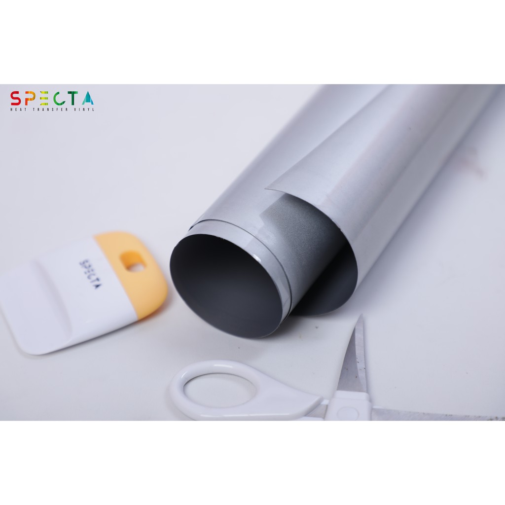 POLYFLEX KOREA SPECTAFLEX PU-03 PU HTV SILVER - PU HTV SILVER, 1 ROLL