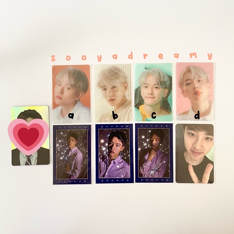 EXO Official Photocard