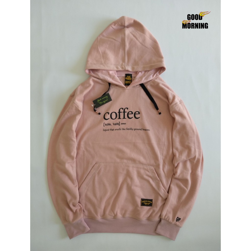 Jaket Sweater Hoodie GM DUSTY COFFEE Unisex Good Brand Quality