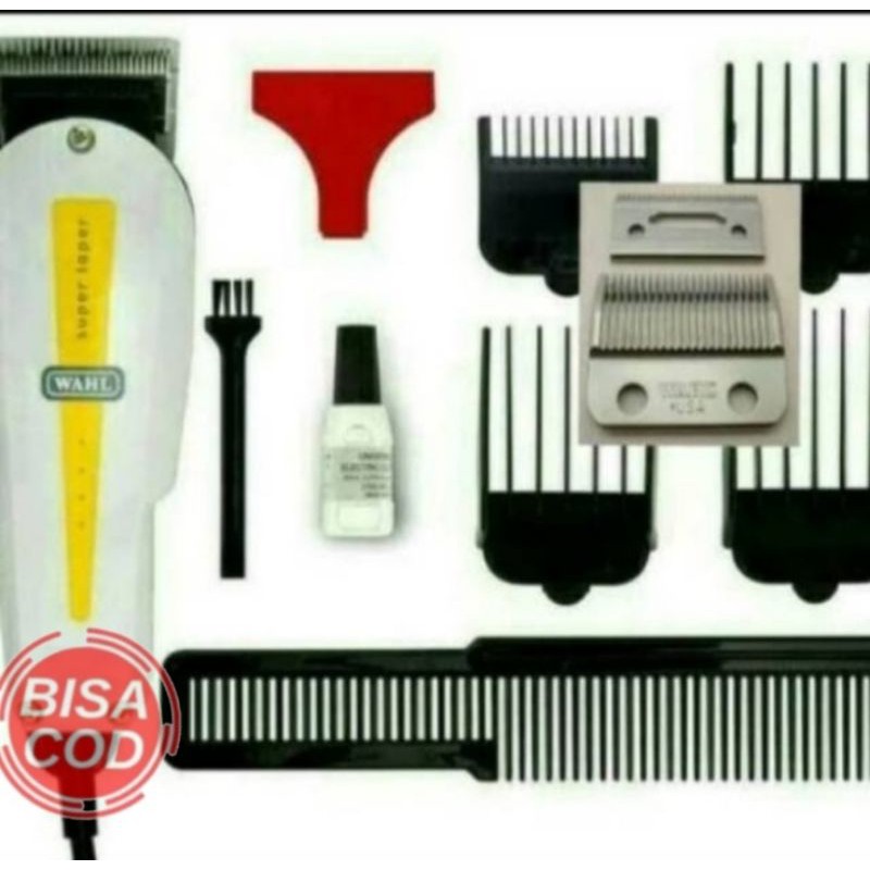 Alat Cukur Rambut Mesin Cukur Wahl USA Original+Mata Pisau Cadangan