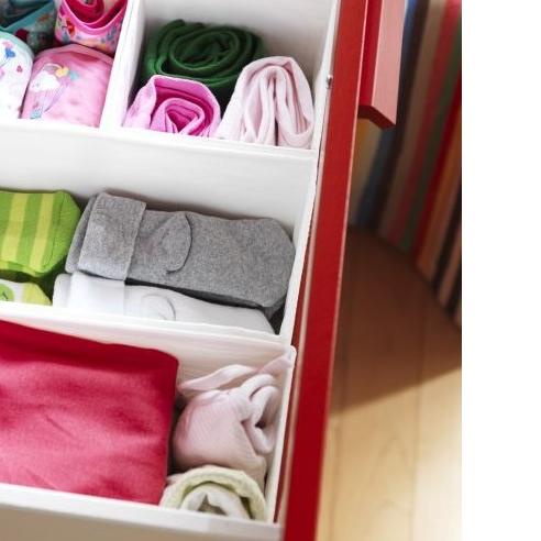Sekat Laci Set isi 6pcs Drawer Organizer Box Tempat Aksesoris Lemari Pakaian Bayi